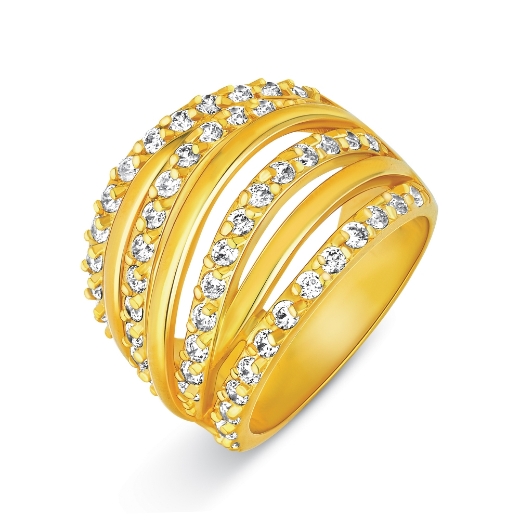 Wide Multi Row Ring