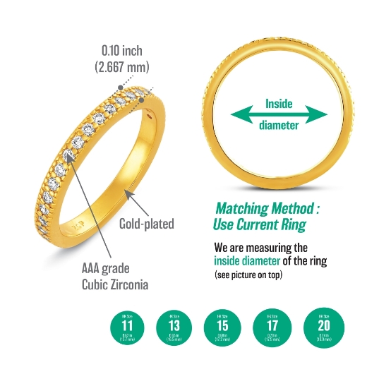 eternity ring measurement