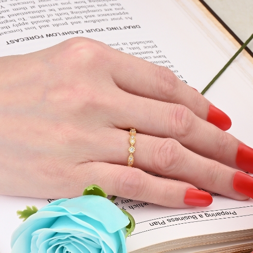 bead stacking ring for teen