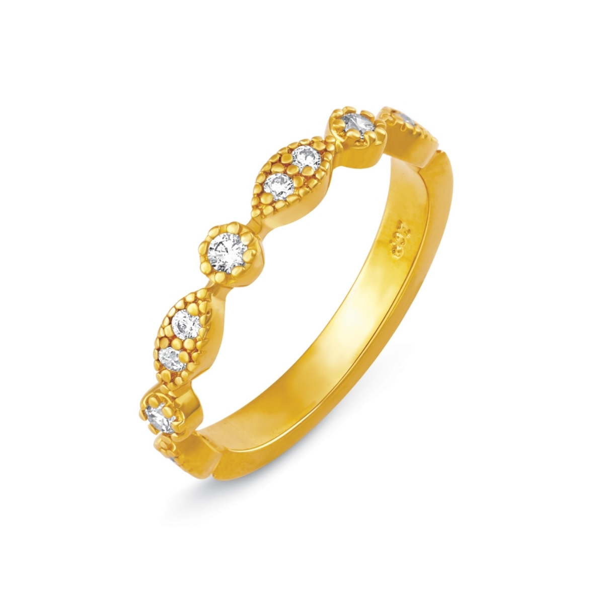 Beaded Stacking Ring