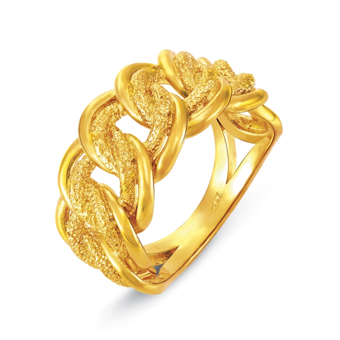 Coco Curb Chain Ring