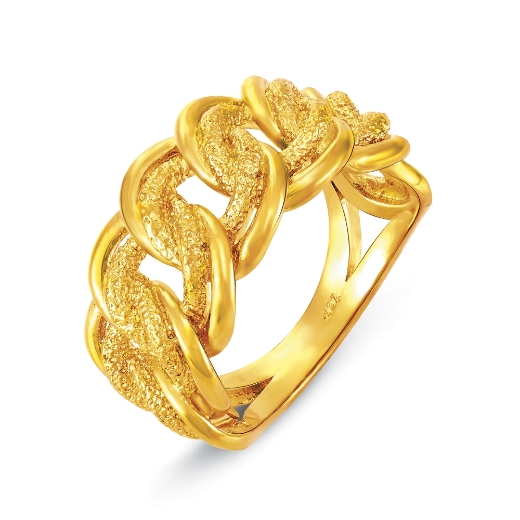 Coco Curb Chain Ring