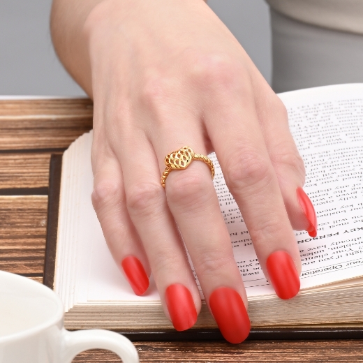 heart ring for teen