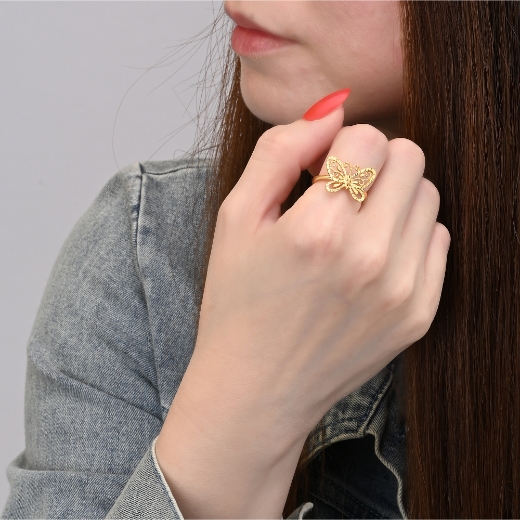 butterfly ring for girls