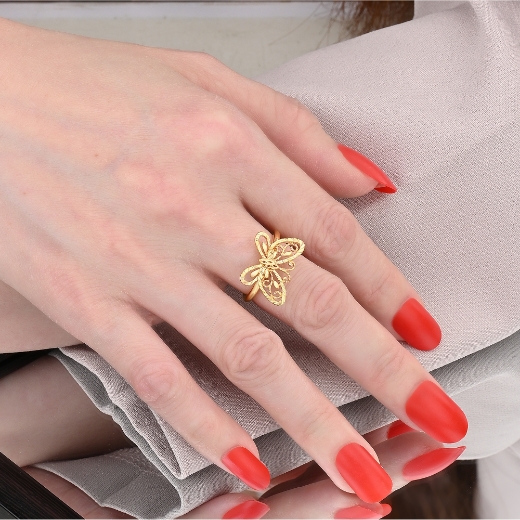 butterfly ring for women