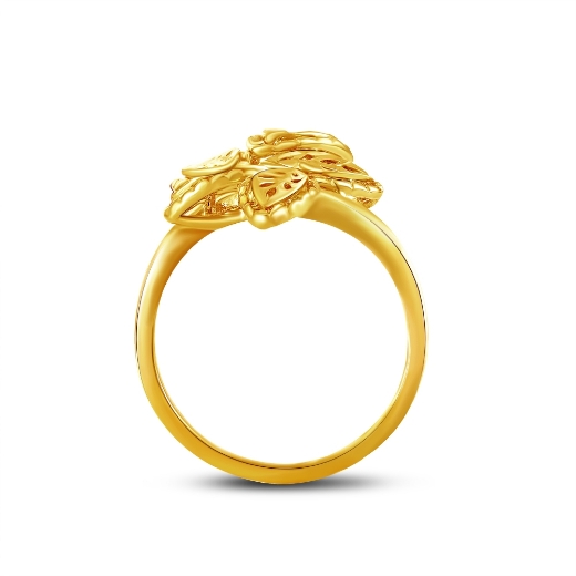 ketum leaves thin band ring