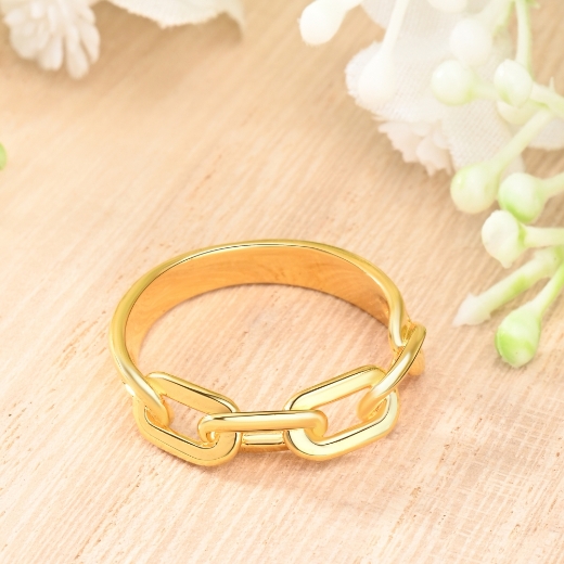 paperclip ring band