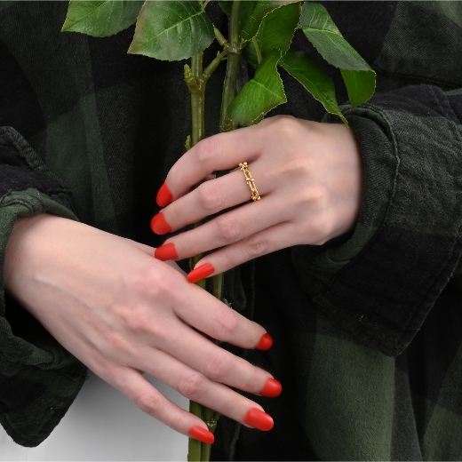 women hardware ring small