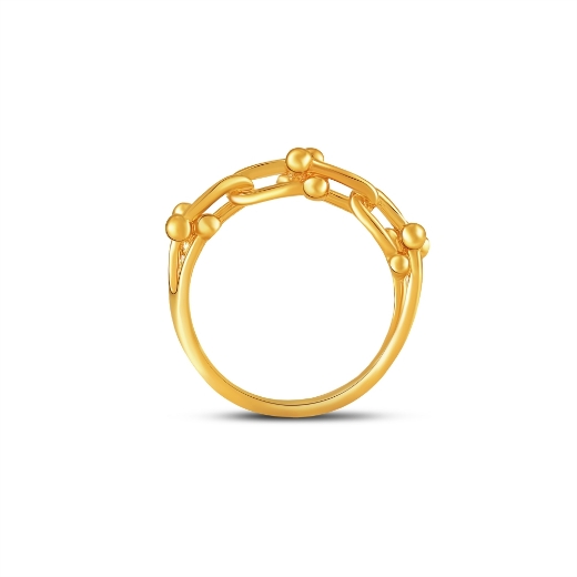 gold plated hardware ring