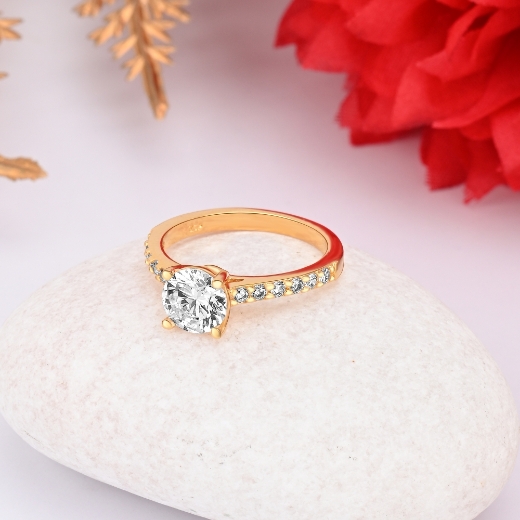 classic solitaire engagement ring