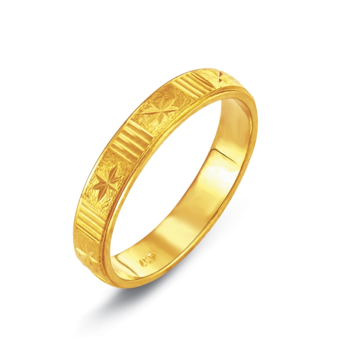 Star Simple Lines Ring