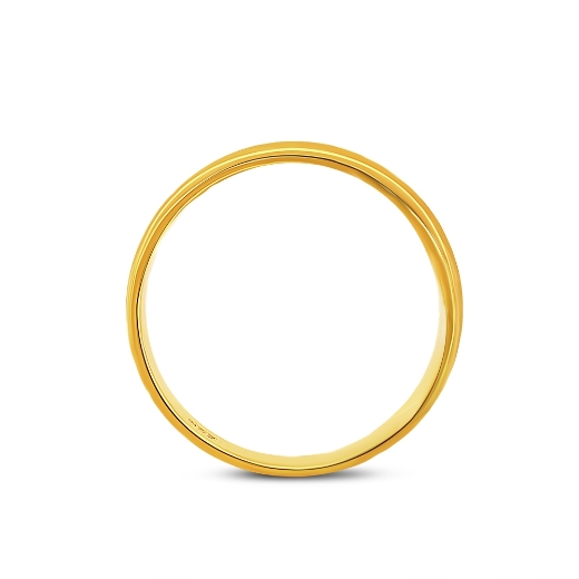 classic gold plated ring