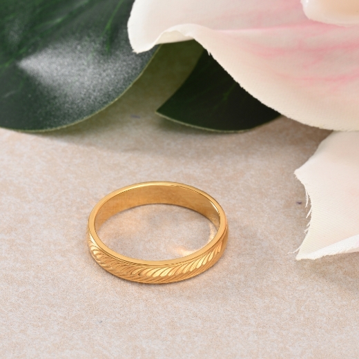 swirl pattern ring