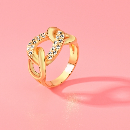cz cuban chain ring