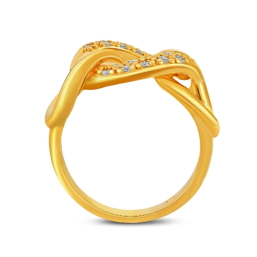bold cz cuban chain ring