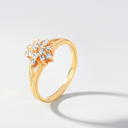 cluster floral ring