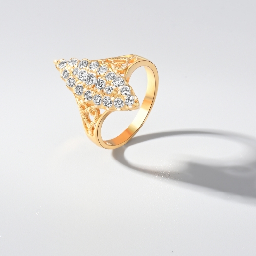 cz marquise shaped ring