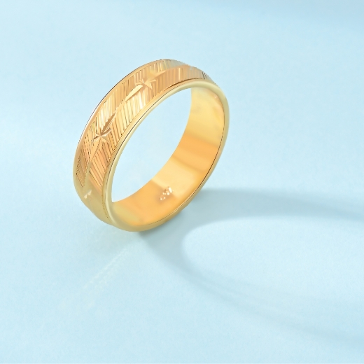 vintage gold plated star ring