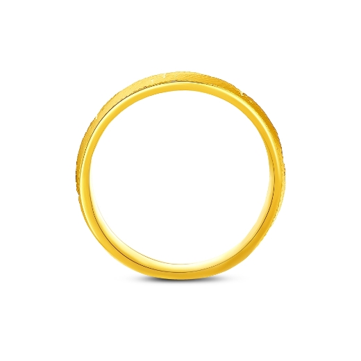 simple gold plated star ring