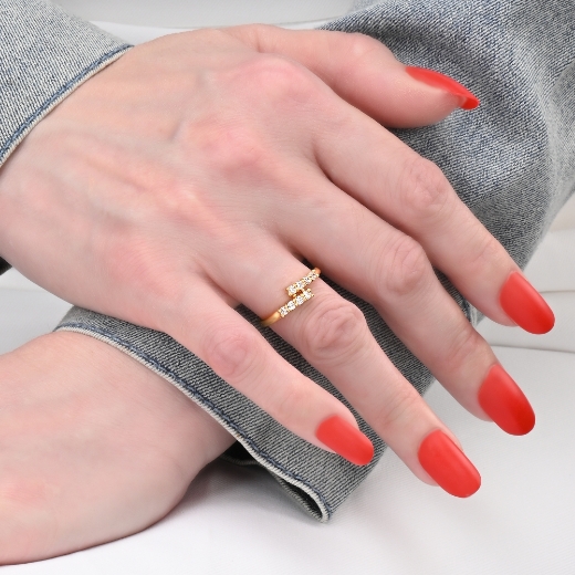 cz bypass ring for teens