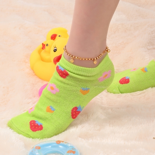 mini heart anklet for daughter