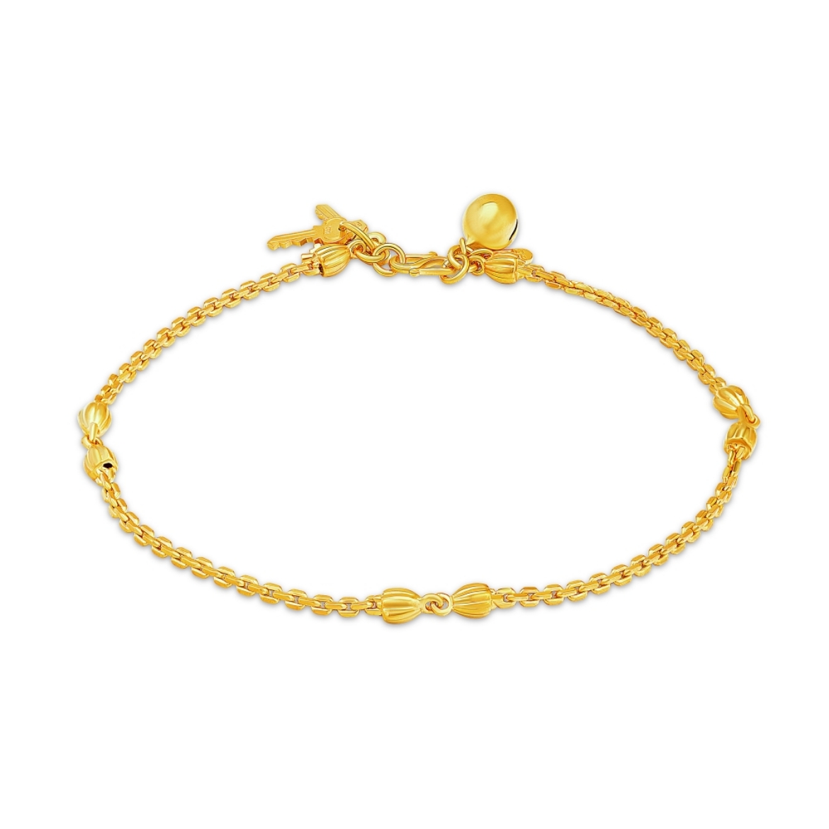 Key Anklet Cable Chain