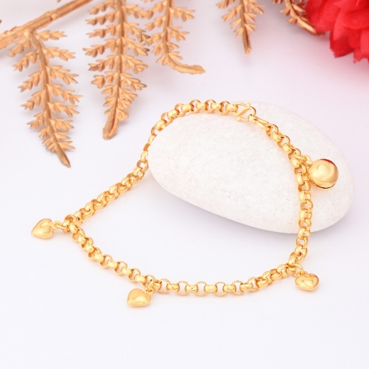 heart anklet for kids