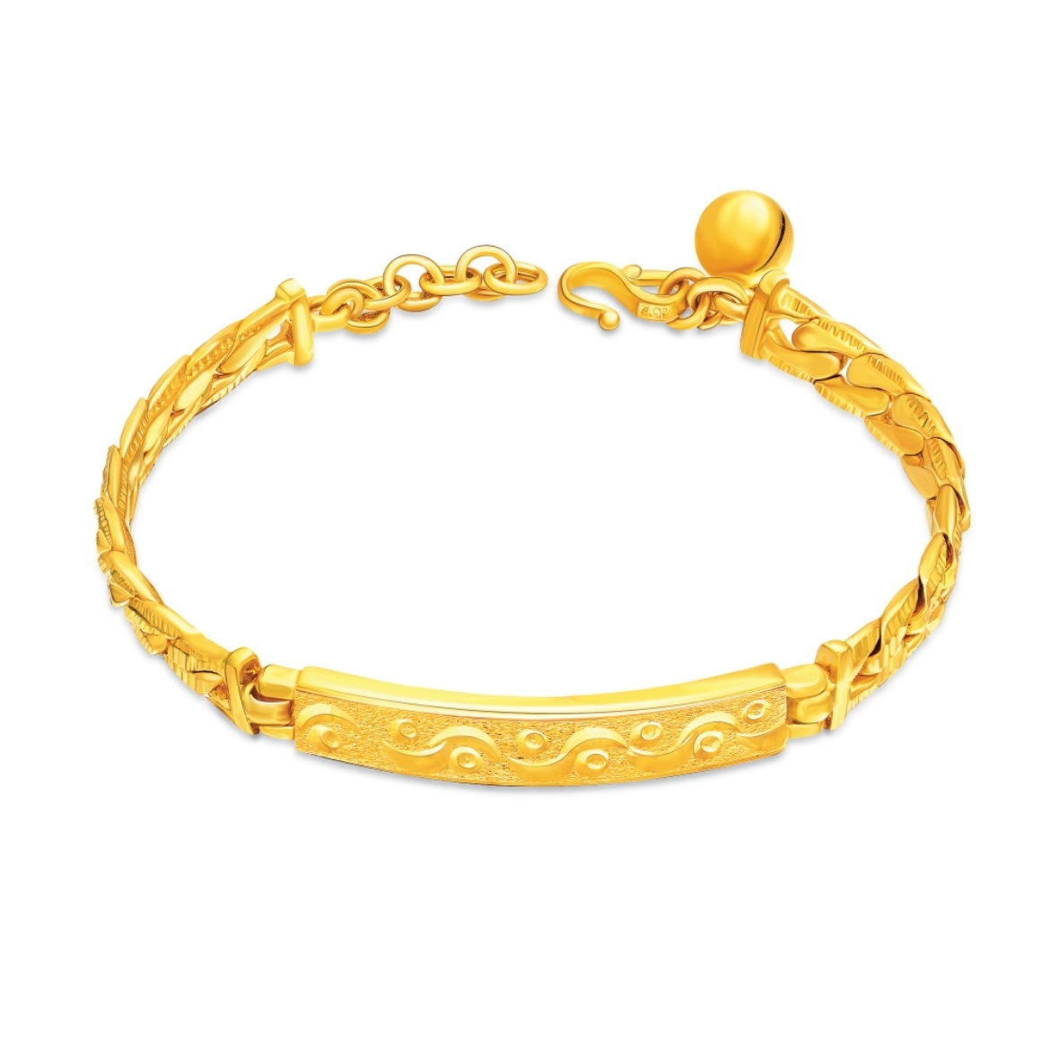 engraved tag bracelet for kid