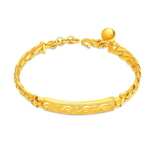 engraved tag bracelet for kid