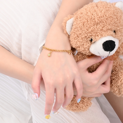 tiny heart bracelet girls