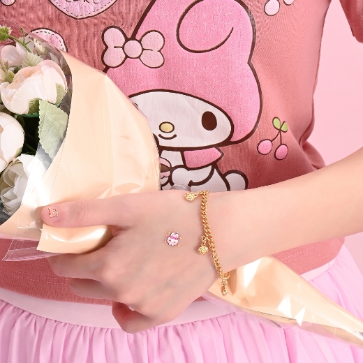 mini heart bracelet for girls