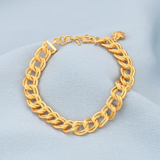 kid double link bracelet measurement