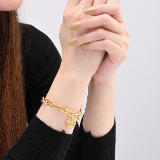 paperclip bracelet for women