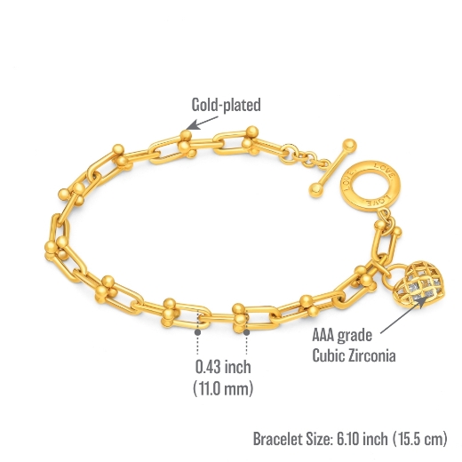 gelang u link measurement 15.5cm