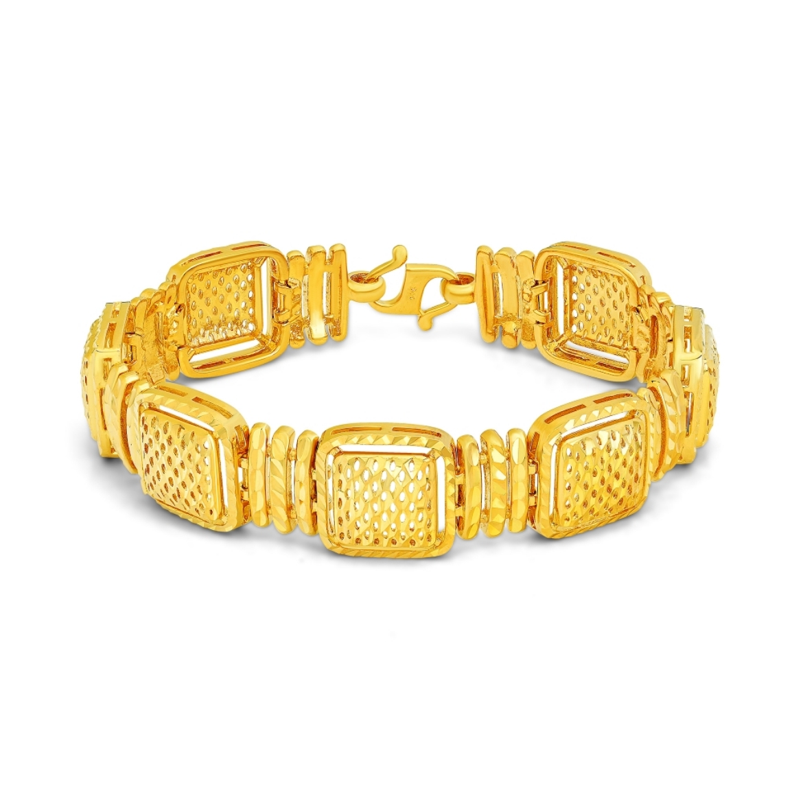 Bold Square Link Bracelet
