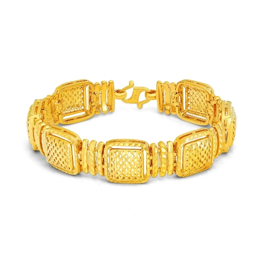 Bold Square Link Bracelet