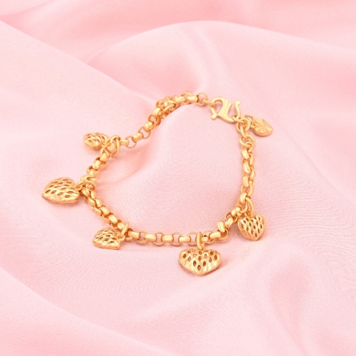 open heart bracelet
