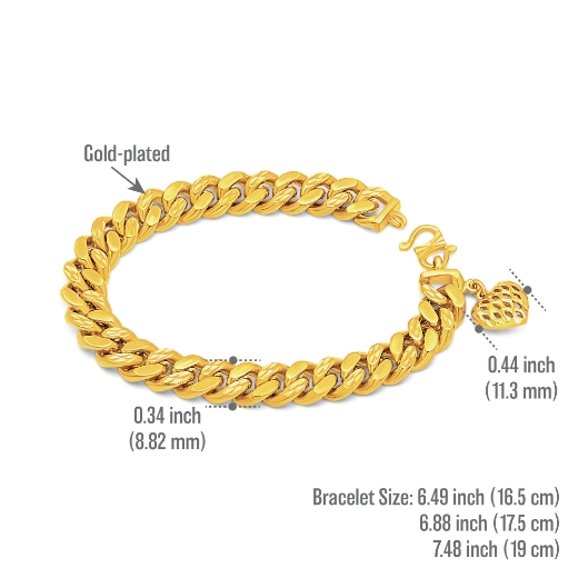thick cuban chain measurement