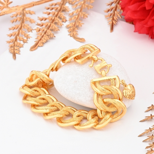 gold plated coco chain