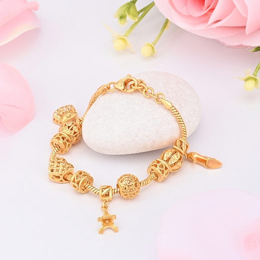 heart charm bracelet