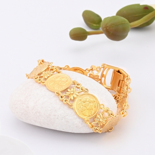 hibiscus link bracelet