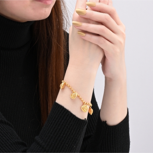 heart bracelet for women