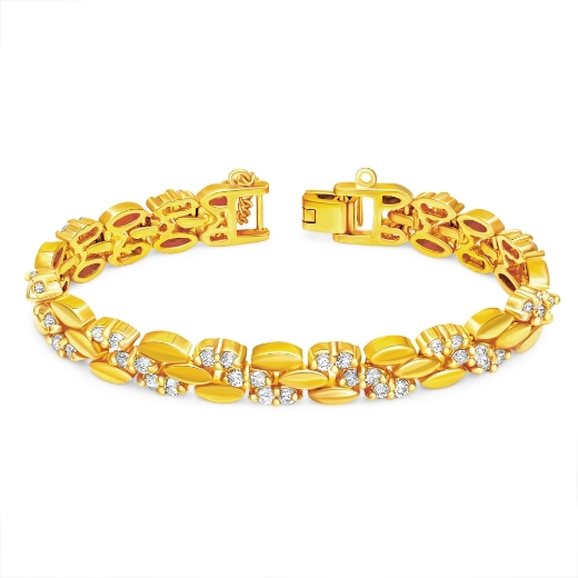 CZ Mini Oval Link Bracelet
