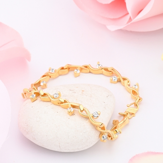 cz vine bracelet