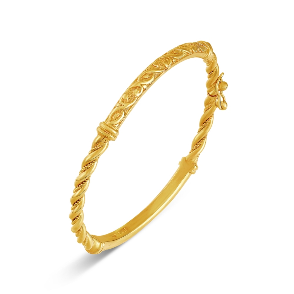 Double Twist Rope Bangle