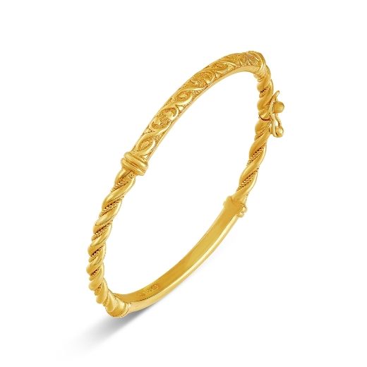 Double Twist Rope Bangle