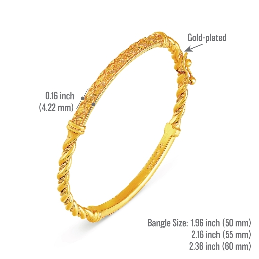criss cross bangle measurement