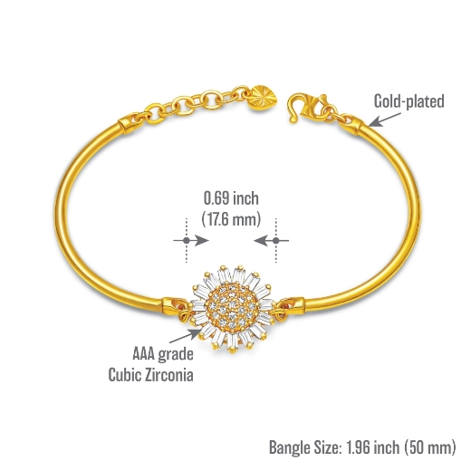 sunshine bangle measurement 50mm