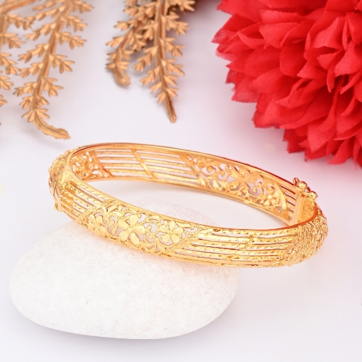 flower filigree bangle