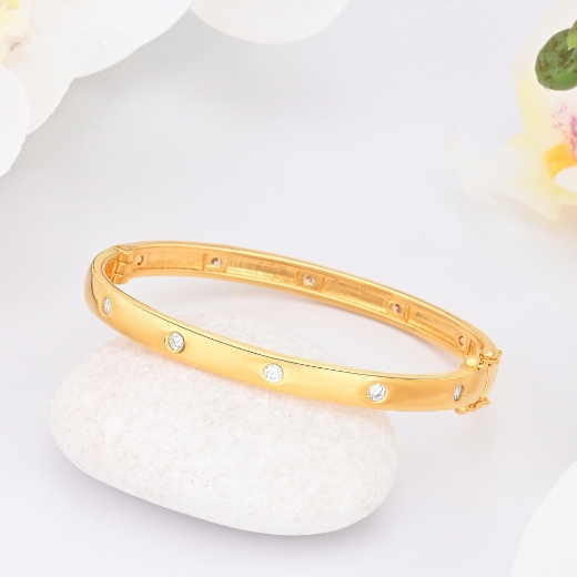cz pave bangle